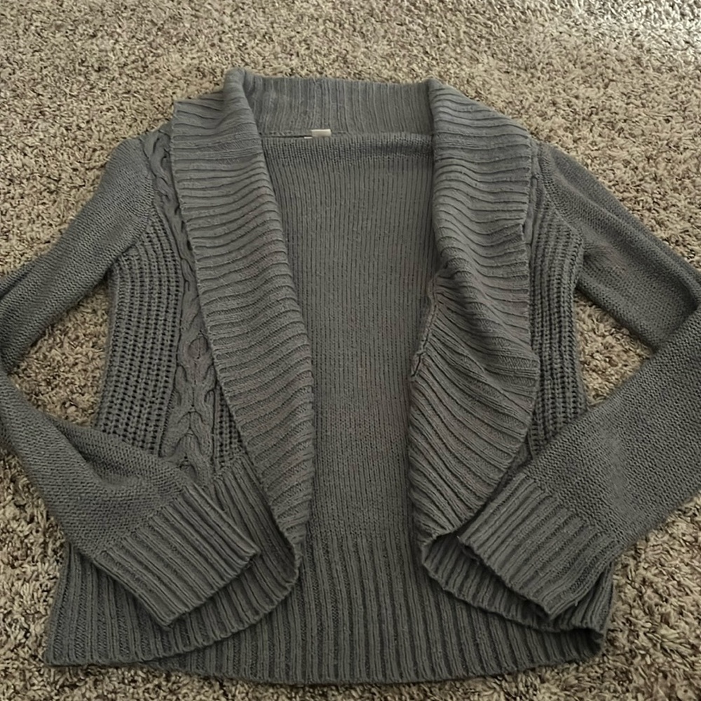 Mossimo Gray Cardigan